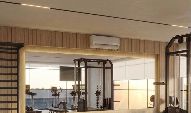 Fitness en el mezanine