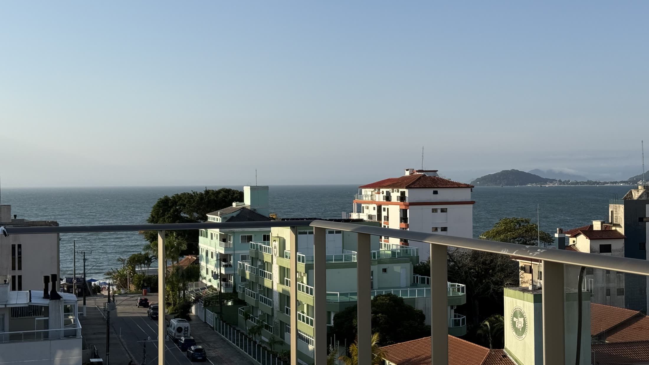 Vista al mar desde la cobertura