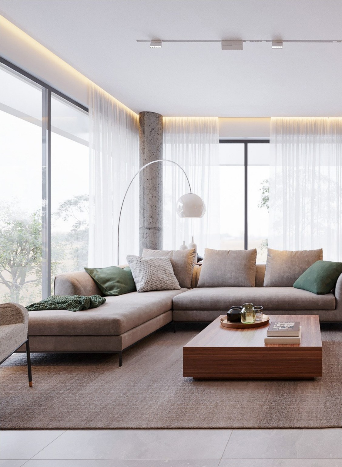 Proyecto original — living de referencia
