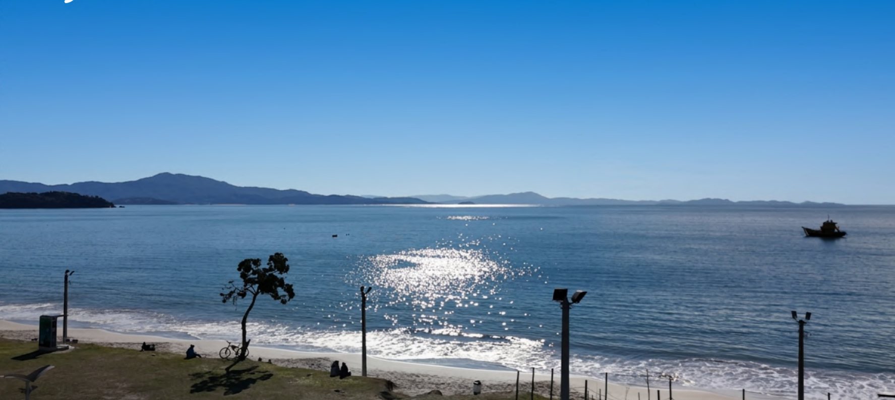 Vista real desde el 2.º piso hacia el mar de Canasvieiras