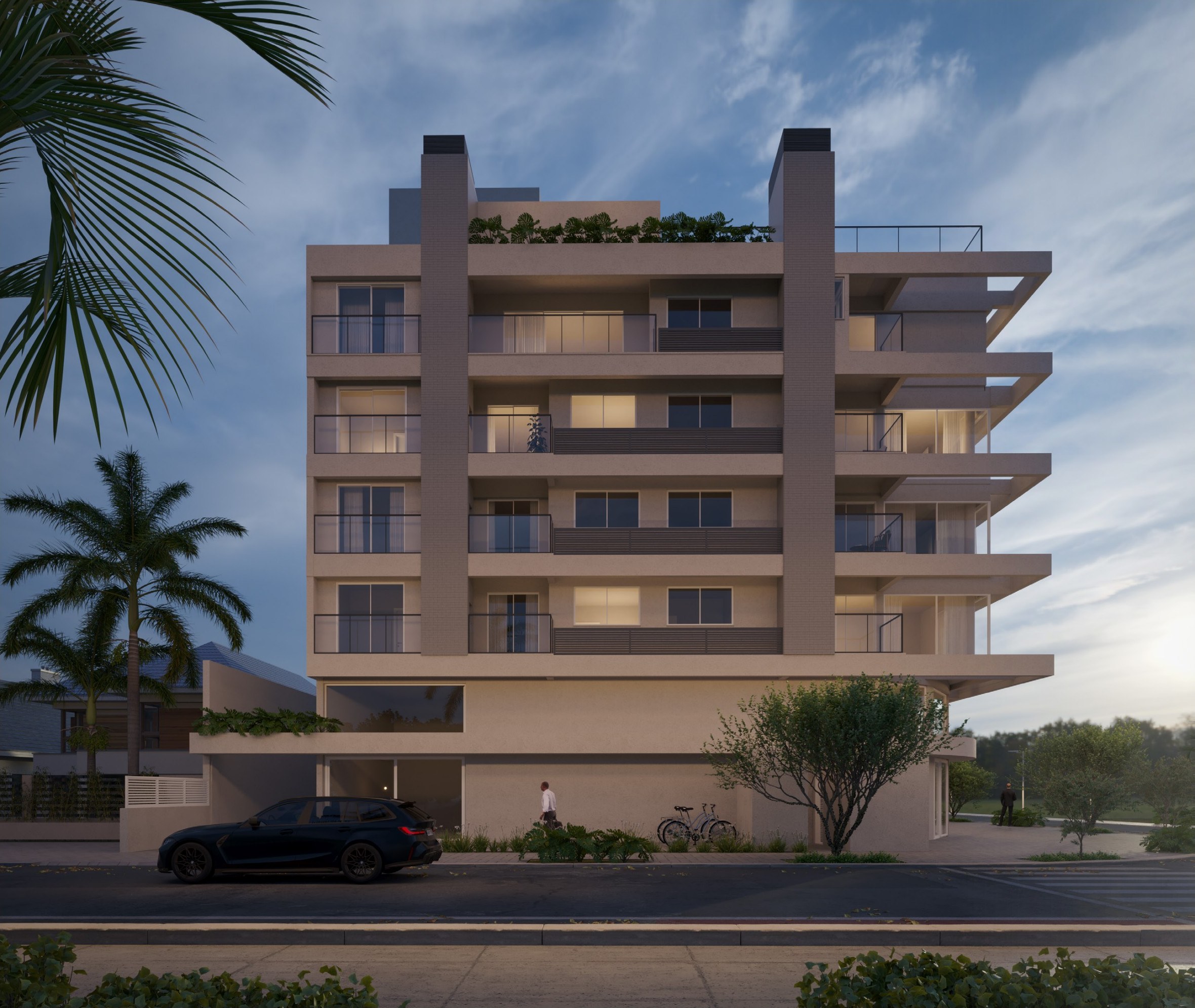 Proyecto original — fachada lateral