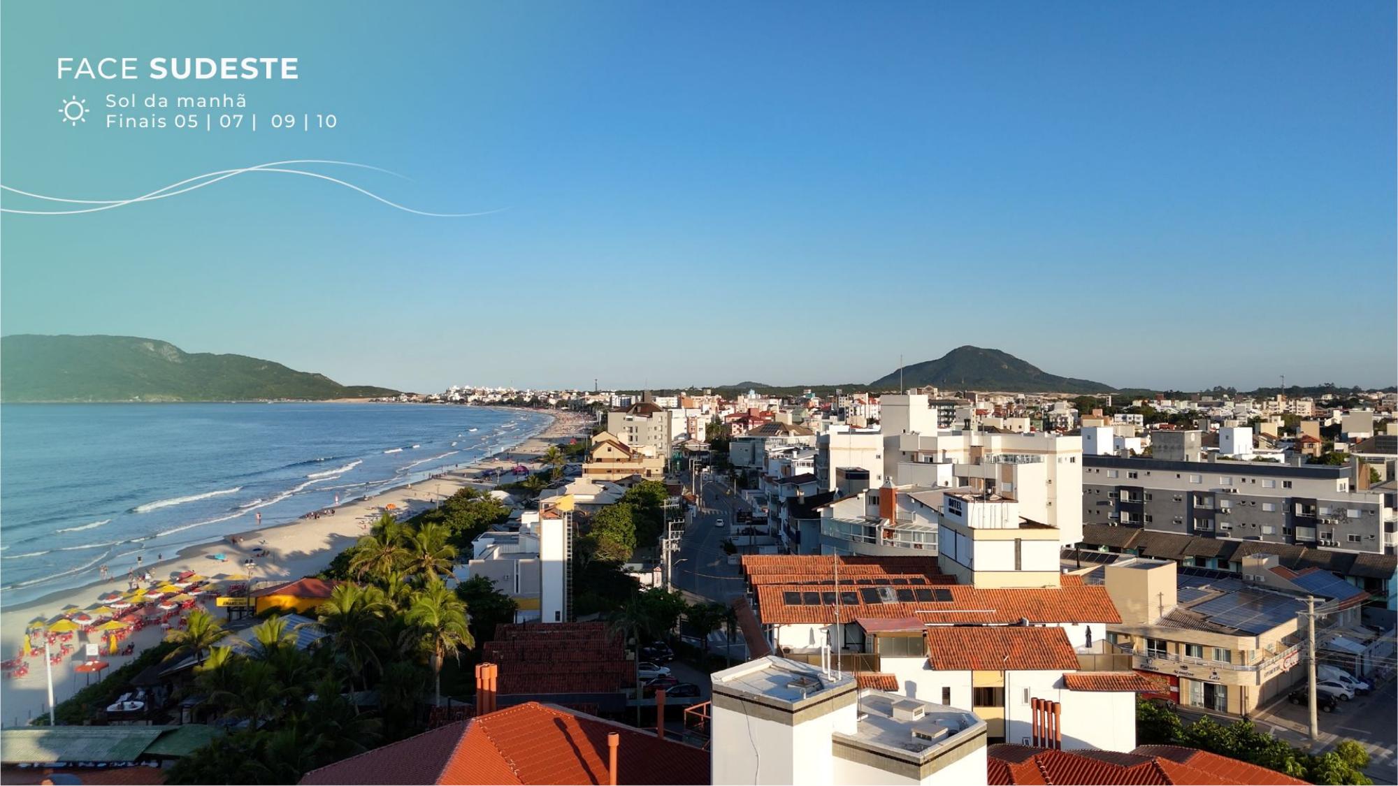 Vista sudeste desde las unidades: mar abierto (cara de la unidad 710)