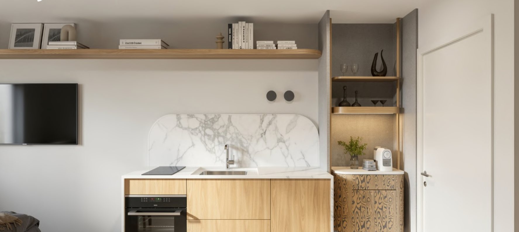Cocina del studio
